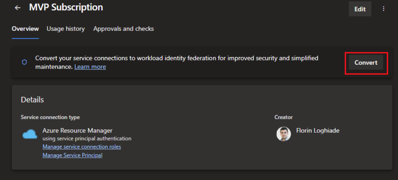 Azure DevOps - Workload Identity Federation